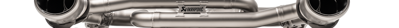 Akrapovic Slip-On Race Line titanium exhaust for Porsche 911 992 Carrera