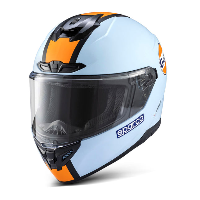 Sparco X-Pro ECE 22-06 Gulf Full Face Racing Helmet