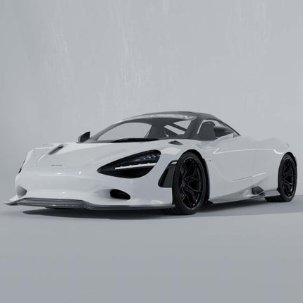 McLaren 750S Carbon Fibre Full Kit CT Design front splitter side skirts diffuser spoiler