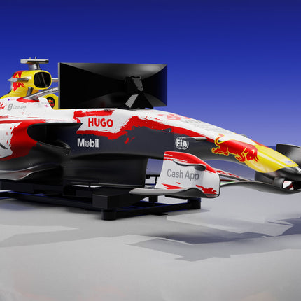 2026 Visa Cash App Racing Bulls F1 Simulator Japanese GP Edition front angle
