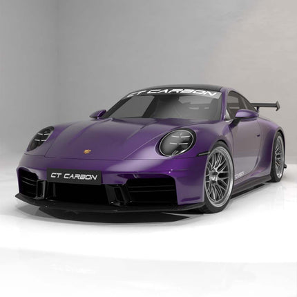 Porsche 911 992.2 Carrera Carbon Fibre Splitter - CT Design (CT5965)