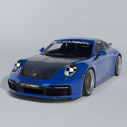 Porsche 992.1 Carrera carbon fibre kit CT Design front