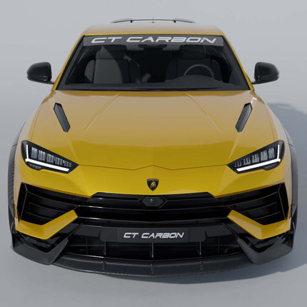 Lamborghini Urus carbon fibre splitter side view