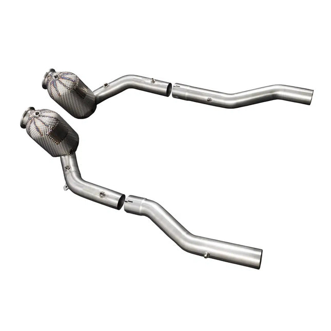 Capristo Heat-Protected Race Downpipes for Ferrari Roma