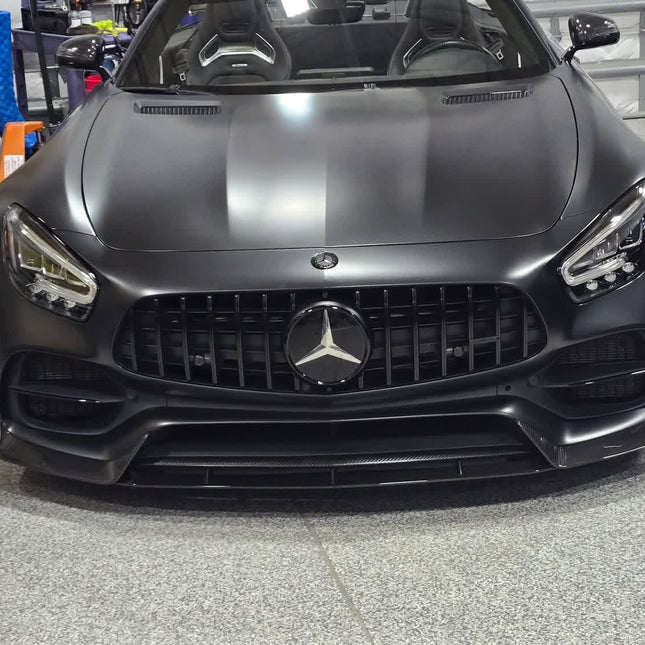 Paktechz Carbon Fiber Front Lip Ver.1 for Mercedes-AMG GT / GT S / GT C C190 2018-2021, image 5
