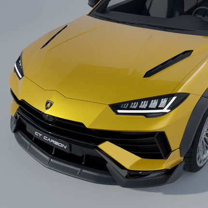 Lamborghini Urus carbon fibre splitter fitted