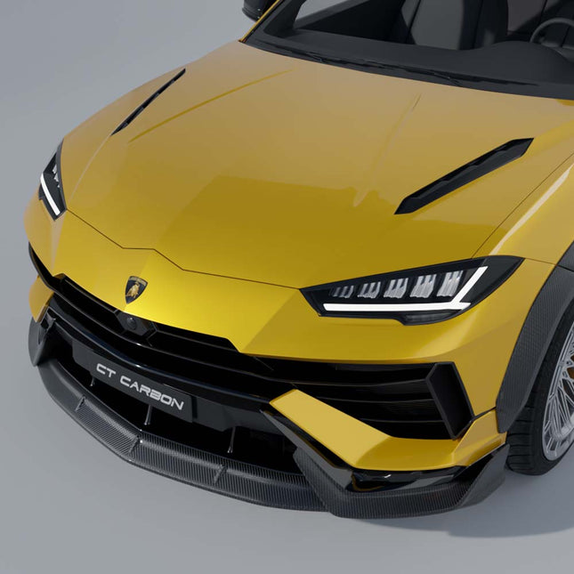 Lamborghini Urus carbon fibre splitter fitted
