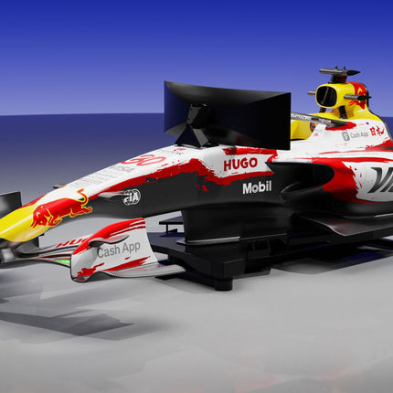 Racing Bulls F1 simulator front angle alternate