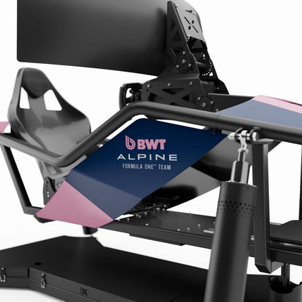 BWT Alpine X6 Motion Simulator panel angle