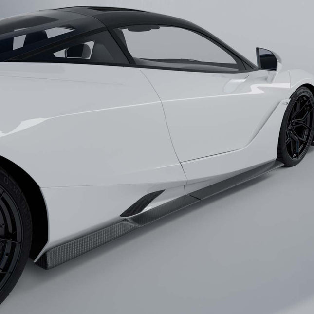 McLaren 750S carbon fibre rear diffuser