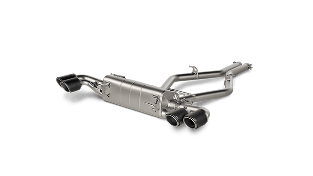 Akrapovic Slip-On Line Titanium Exhaust for Alfa Romeo Stelvio Quadrifoglio 2017 to 2020 (S-AR/TI/6H)