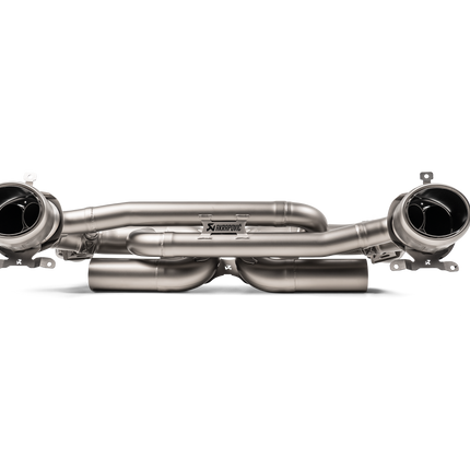 Akrapovic Slip-On Race Line Titanium Exhaust for Porsche 911 Carrera /S/4/4S/GTS/Cabriolet/Targa/Dakar 992 2019-2024 (S-PO/TI/14) - Titanium Tips