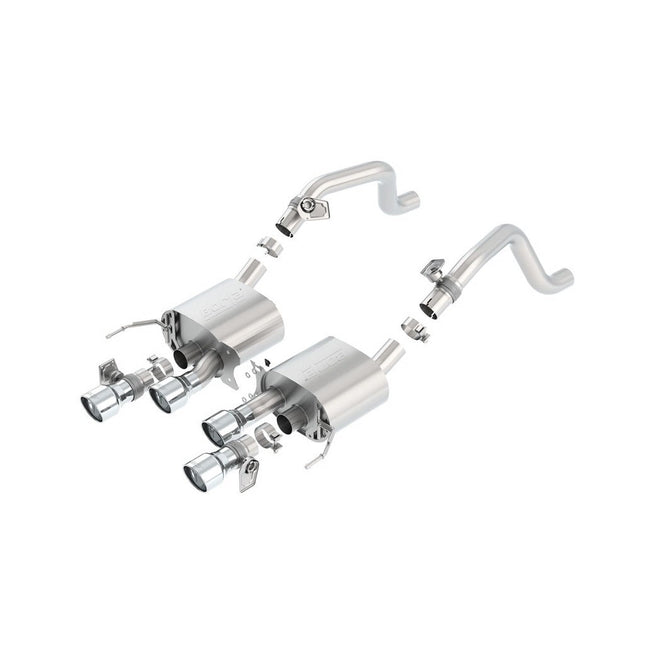 Borla 11874 S-Type Axle-Back Exhaust for Chevrolet Corvette C7 Stingray 6.2L V8