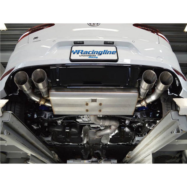 Racingline VWR21G70RV Valved Cat-Back Exhaust for VW Golf GTI Mk7