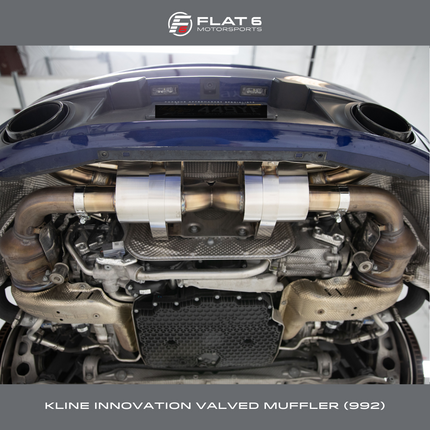 Kline Innovation Valvetronic Cat-Back Exhaust for Porsche 911 Carrera /S/4/4S/GTS 992 (992.1 & 992.2) 2019-2024