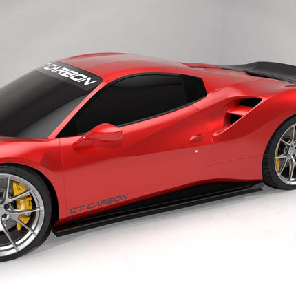 Ferrari 488 Spider carbon side skirt