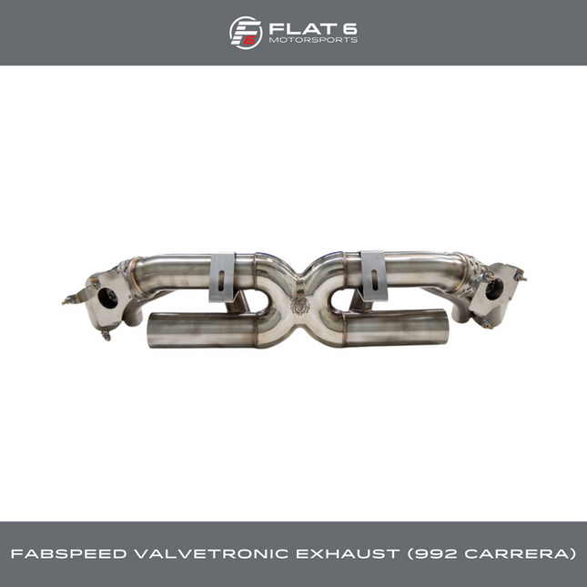 Fabspeed Cat-Back Valvetronic MaxFlo Exhaust for Porsche 911 Carrera 992.1 and 992.2 2019-2029