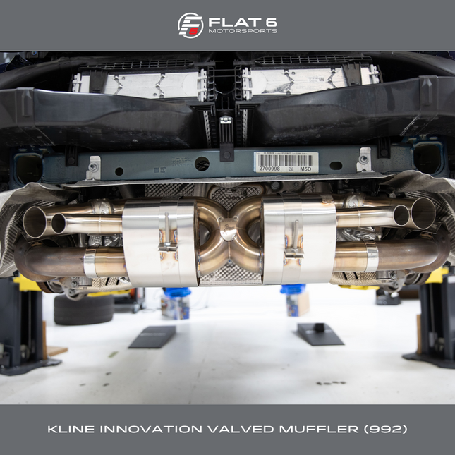 Kline Innovation Valvetronic Cat-Back Exhaust for Porsche 911 Carrera /S/4/4S/GTS 992 (992.1 & 992.2) 2019-2024