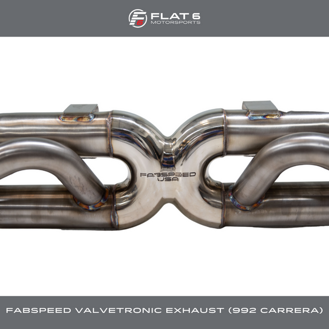 Fabspeed Cat-Back Valvetronic MaxFlo Exhaust for Porsche 911 Carrera 992.1 and 992.2 2019-2029
