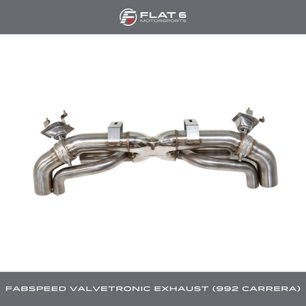 Fabspeed Cat-Back Valvetronic MaxFlo Exhaust for Porsche 911 Carrera 992.1 and 992.2 2019-2029