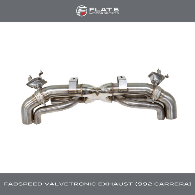 Fabspeed Cat-Back Valvetronic MaxFlo Exhaust for Porsche 911 Carrera 992.1 and 992.2 2019-2029