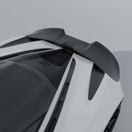 McLaren 750S carbon fibre kit close up finish