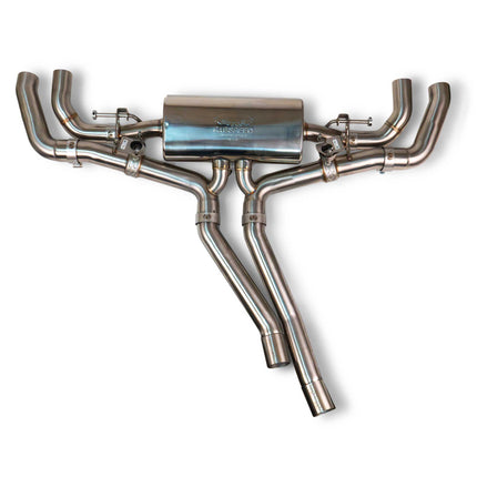 Fabspeed Porsche Cayenne Valved Cat-Back Exhaust System (2019+) [FS.POR.9Y0.VLV]