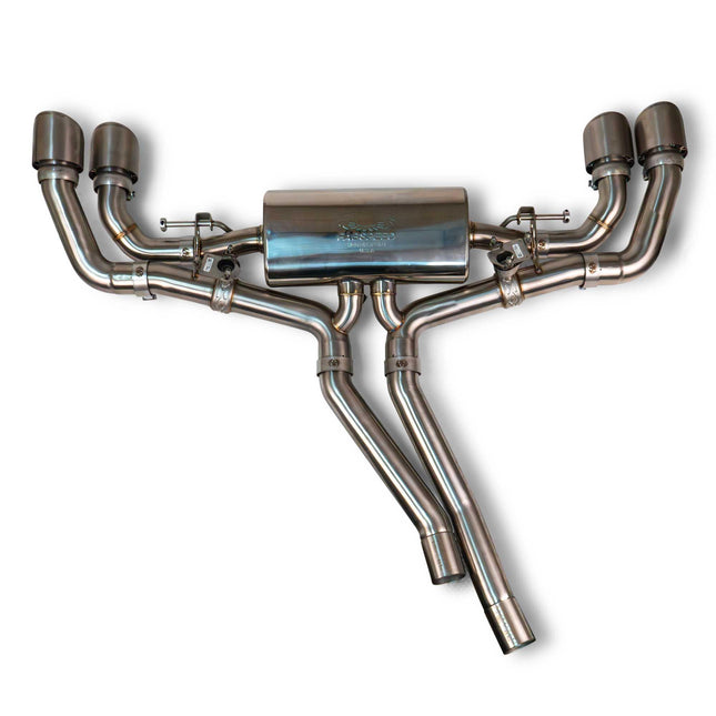 Fabspeed Porsche Cayenne Valved Cat-Back Exhaust System (2019+) [FS.POR.9Y0.VLV], view 5