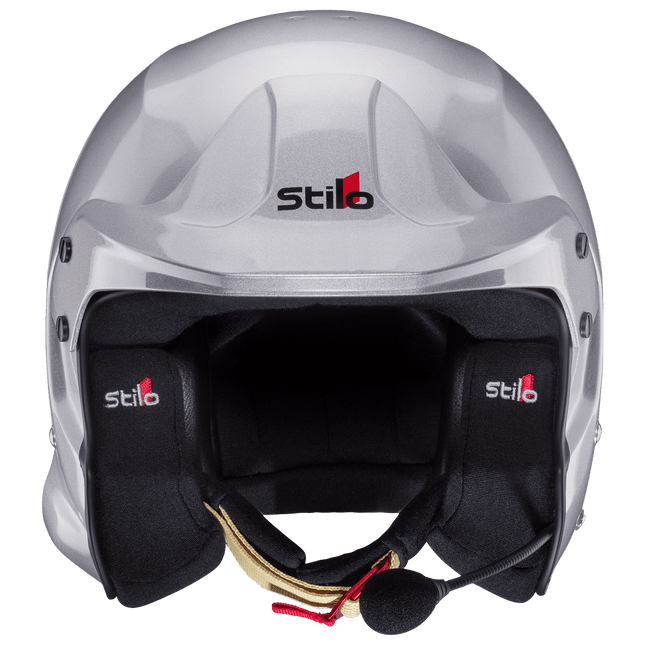 Stilo Venti Trophy Plus Composite Open Face Racing Helmet Silver (FIA 8859-2015, Snell SA2020) (AA0112EG2T)