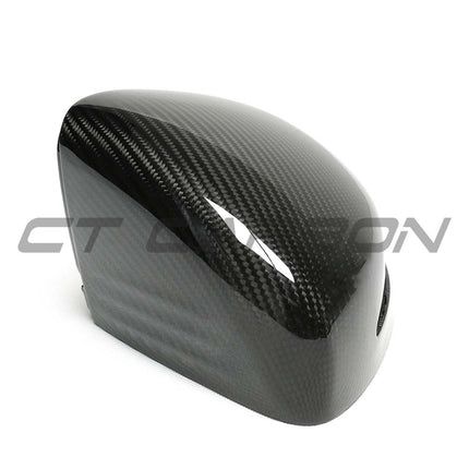 Mercedes G-Class W464 dry carbon fibre mirror close up
