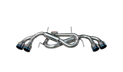 HKS 31021-KN001 Legamax Premium Cat-Back Exhaust with Titanium Tips for Nissan R35 GT-R