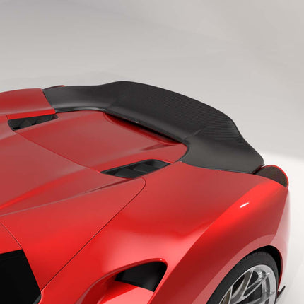 Ferrari 488 Spider carbon fibre kit installed rear