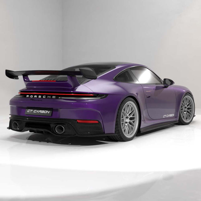 CT Carbon Porsche 992.2 Carrera Carbon Fibre Kit V1 fitted