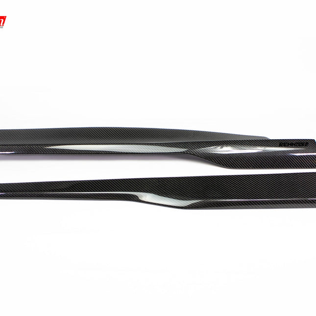 RENNtech Carbon Fiber Side Skirts for Mercedes-AMG GT R / GT R Pro C190 (Gloss), image 2