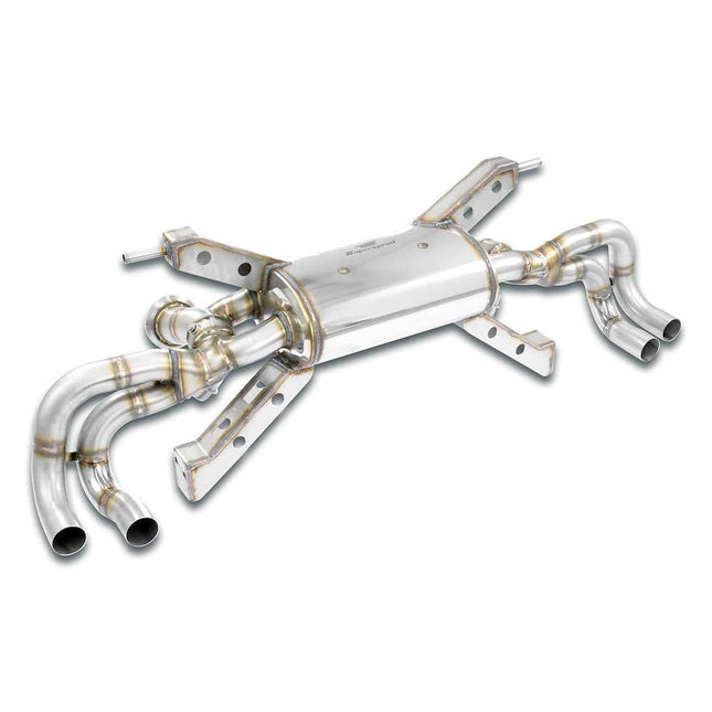 Supersprint Rear Exhaust (Right - Left, with Valves) for Lamborghini Gallardo - 350554