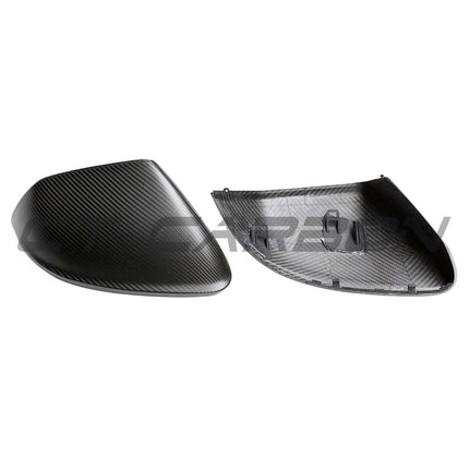 Lamborghini Urus carbon fibre mirror cover fitted