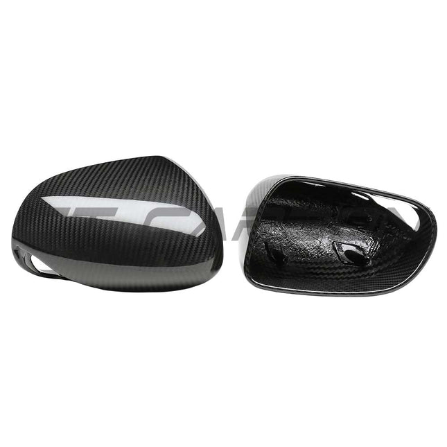McLaren carbon fibre mirror side angle