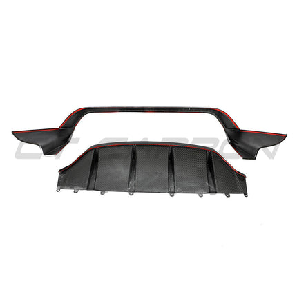 Porsche Taycan Carbon Fibre Diffuser CT5482