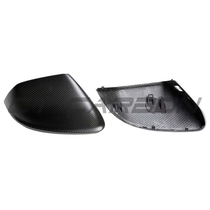 Audi Q8 SQ8 RSQ8 Lamborghini Urus matte carbon fibre wing mirrors with lane assist