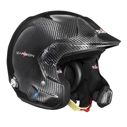 Stilo Venti4 WRC Carbon Open Face Racing Helmet (FIA 8859-2024, Snell SA2025) (AA0224BG1X)