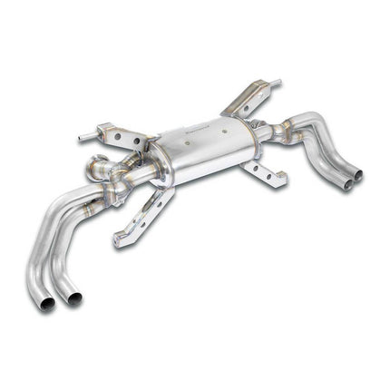 Supersprint Rear Exhaust with Valves (4 Exits, Cat-Delete) for Lamborghini Huracan - 776054