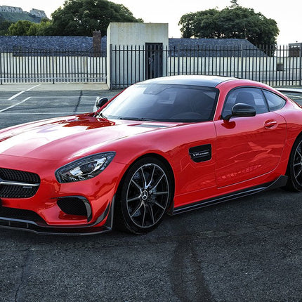 Paktechz Carbon Fiber Front Lip Ver.1 for Mercedes-AMG GT / GT S C190 2015-2017, image 6