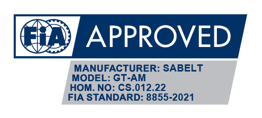 Sabelt GT-AM FIA 8855-2021 homologation certificate