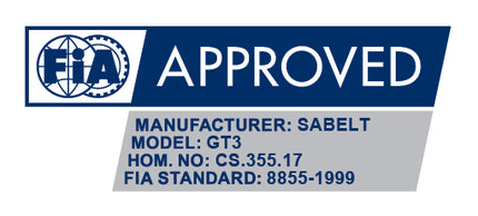 Sabelt GT-3 FIA homologation label
