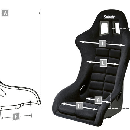 Sabelt GT-3 dimensions