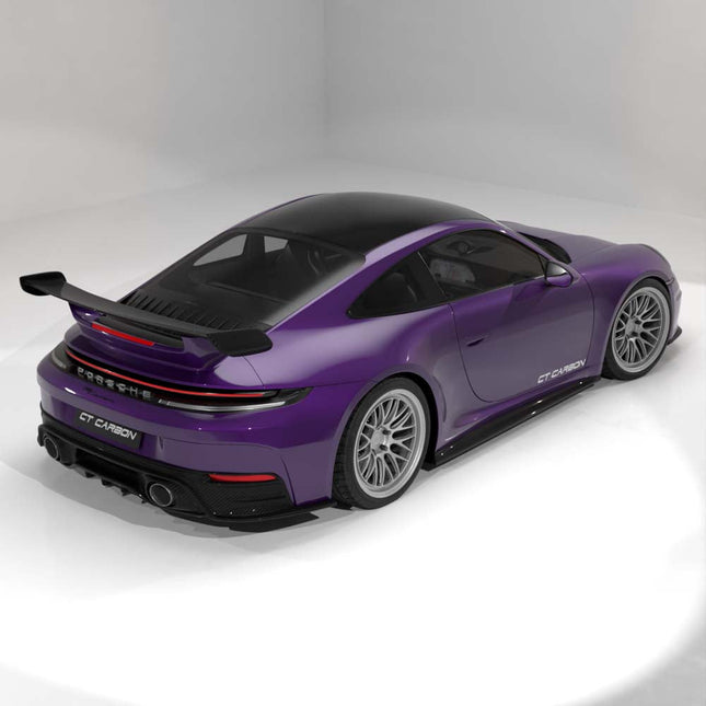 CT Carbon Porsche 992.2 Carrera Carbon Fibre Kit V1 side