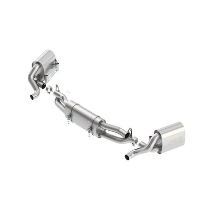 Borla 140710 S-Type Cat-Back Exhaust for Porsche 991 911 Carrera 3.8 (2013-2015)