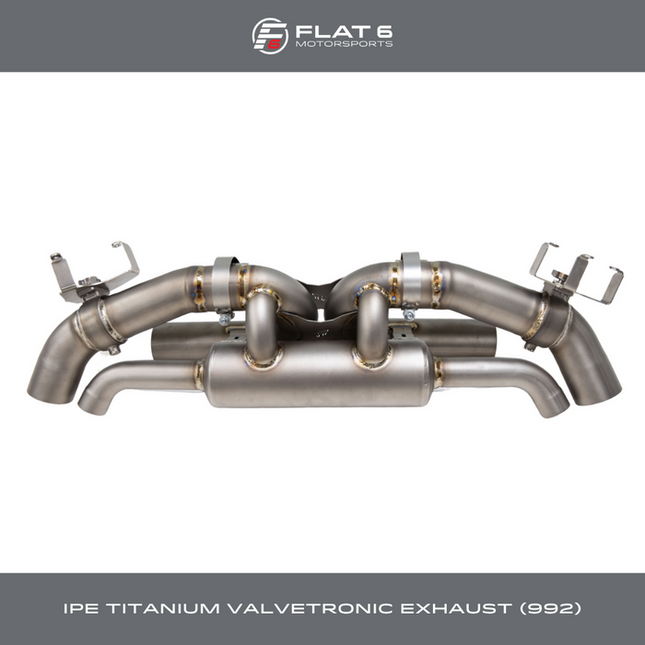 iPE Valvetronic Cat-Back Exhaust for Porsche 911 Carrera /S/4/4S 992.1 2020-2024