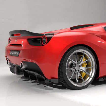 Ferrari 488 Spider carbon kit full view