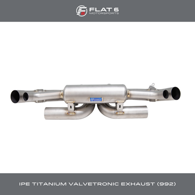 iPE Valvetronic Cat-Back Exhaust for Porsche 911 Carrera /S/4/4S 992.1 2020-2024